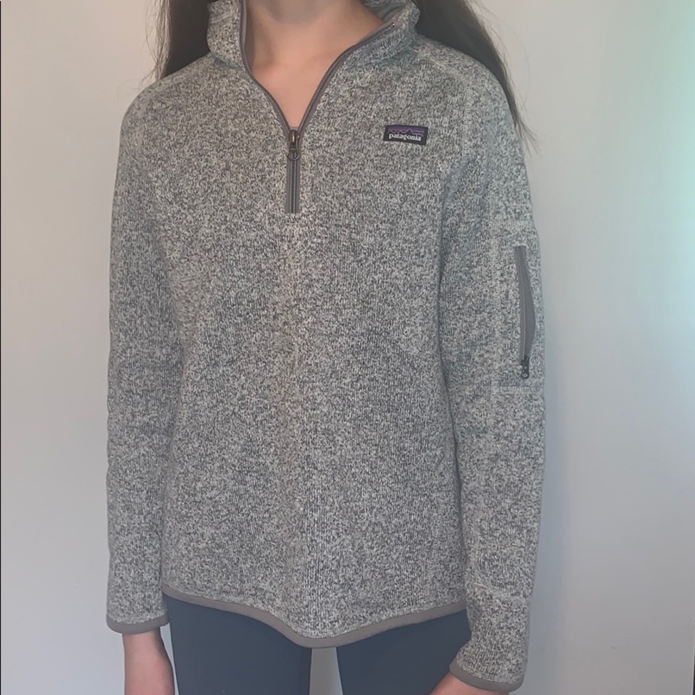Girls Patagonia Quarter Zip